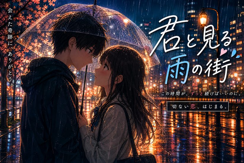 每日大赛-雨夜情缘生活动漫分享